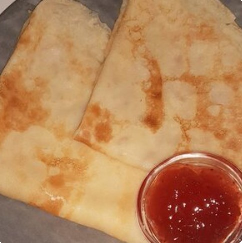 Блины с джемом