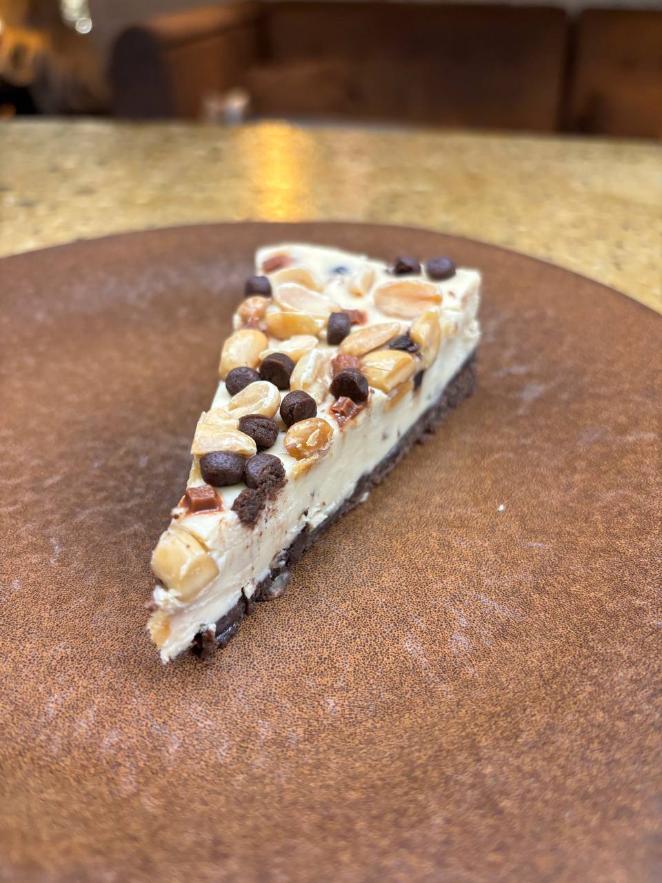 Чизкейк Орехи-Карамель