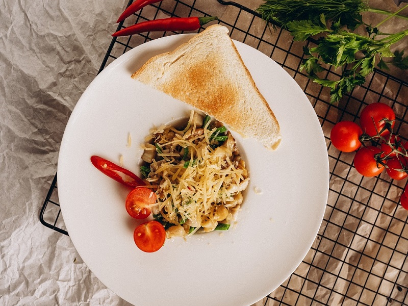 Рапан с овощами
