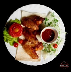 Шашлык из куриных крылышек