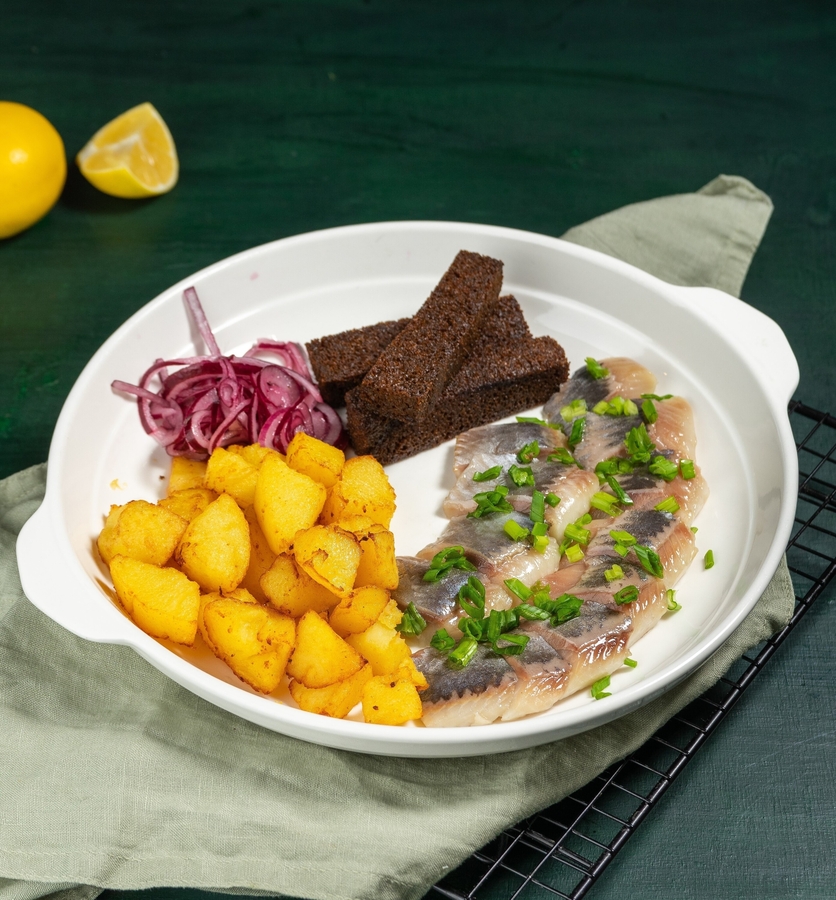 Селёдочка с картофелем