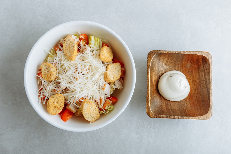 Салат Цезарь 