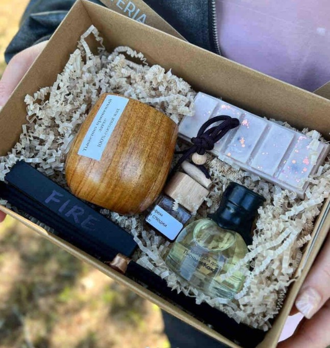 Подарочный Набор Тыквенно-пряничный латте