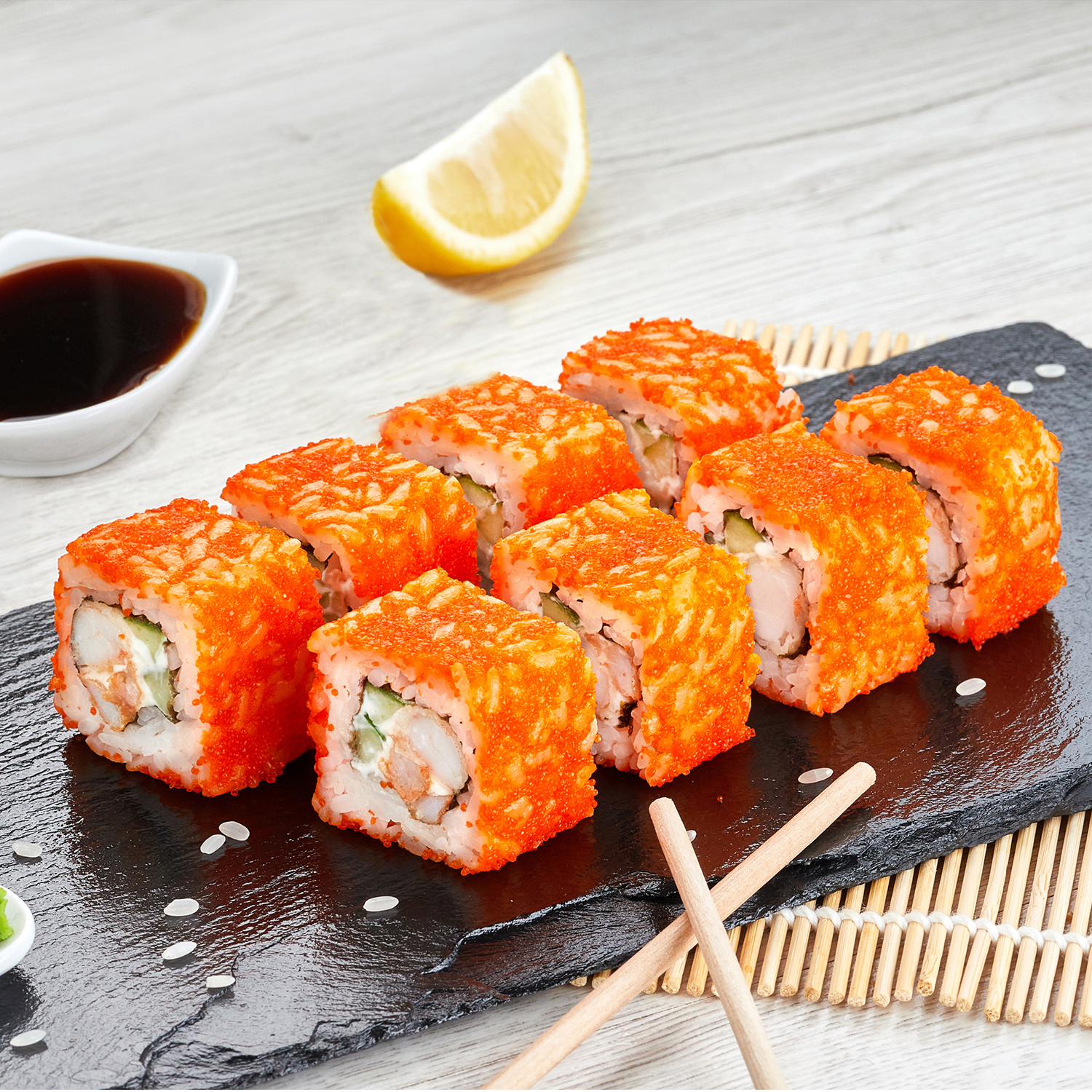 Калифорния с креветкой