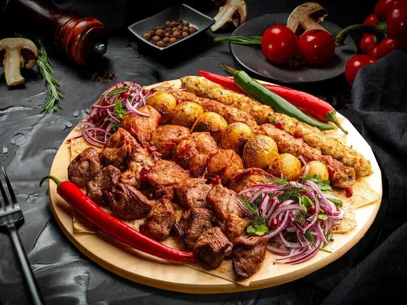 Комбо из свинины