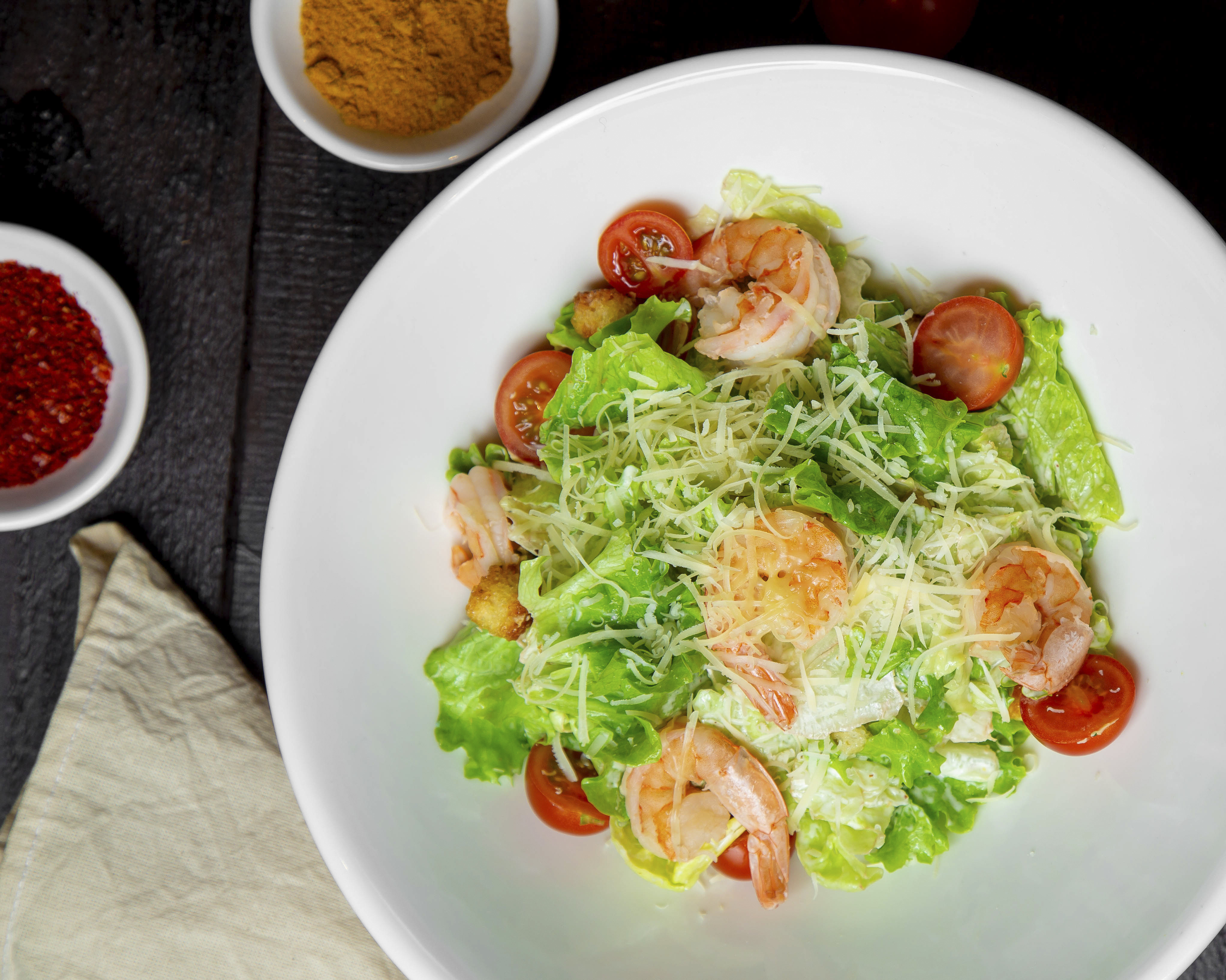 Цезарь с креветками