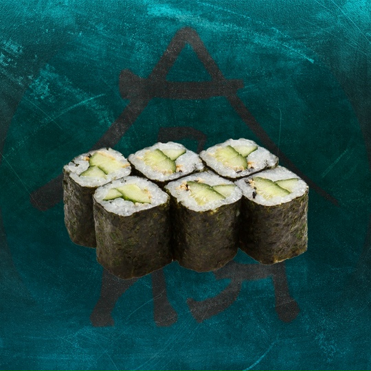 Мини ролл огурец
