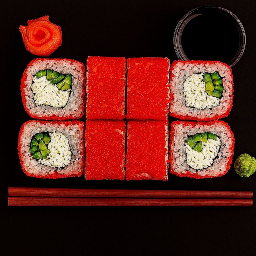 Калифорния с краб кремом