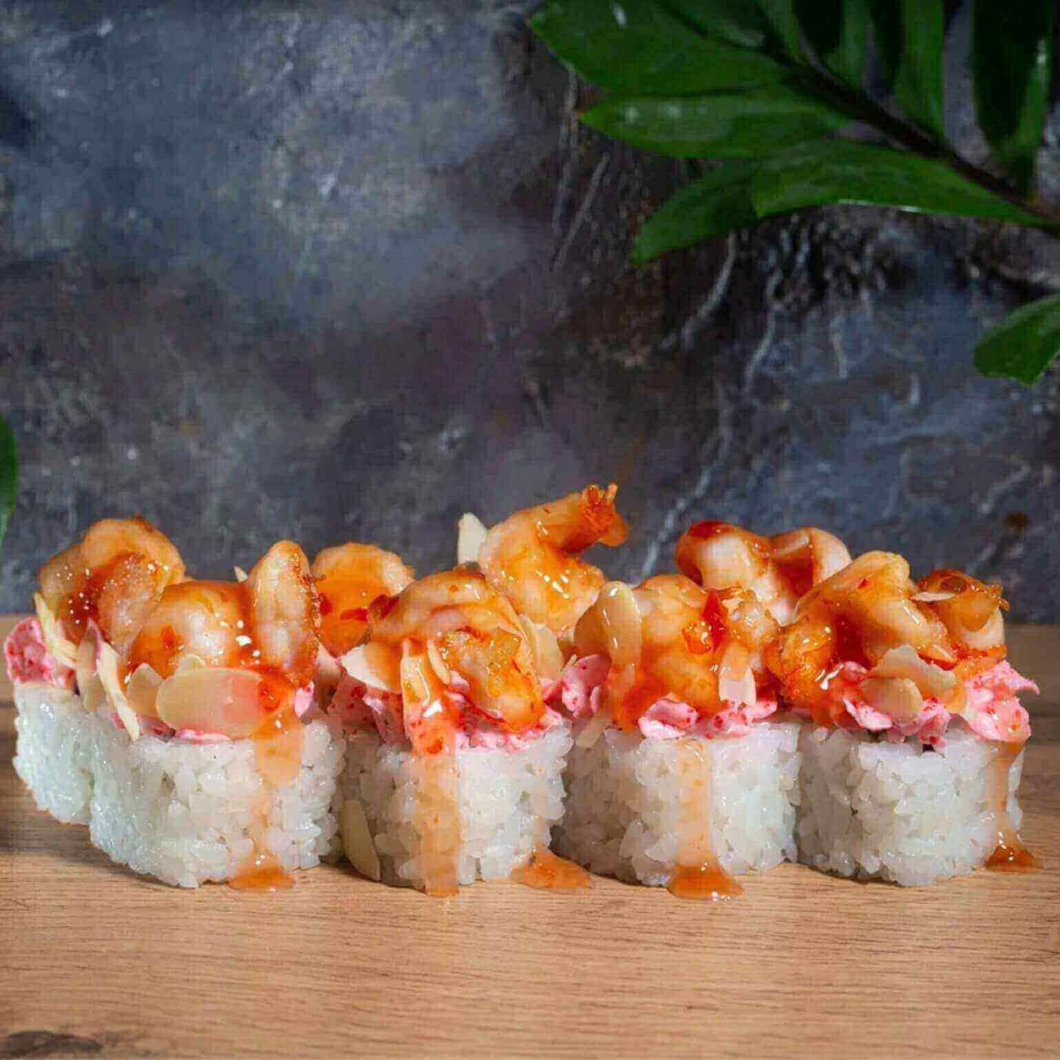 Креветка с миндалем 260г