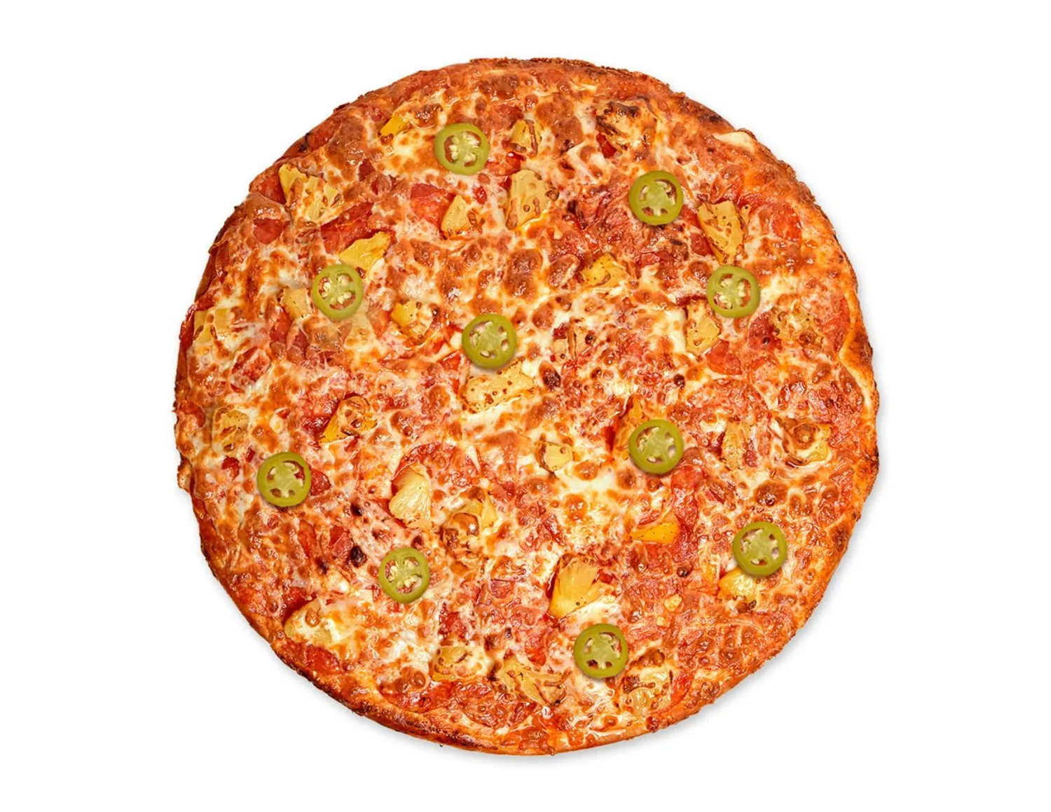 Пепперони с ананасом