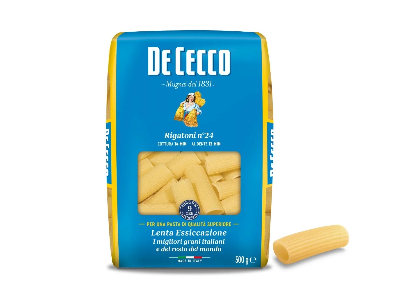 Паста De Cecco №24 Ригатони