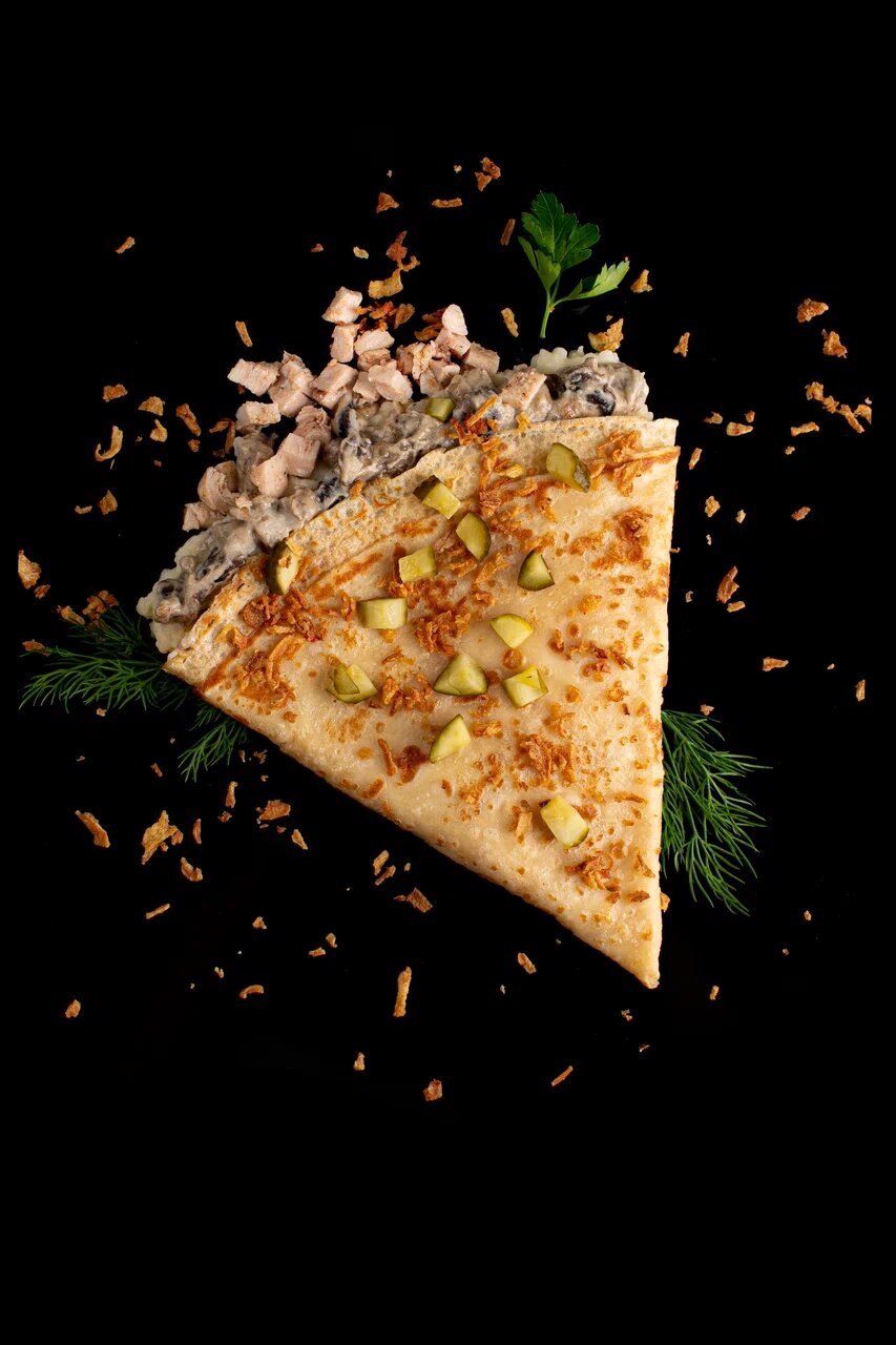 Строганов с цыплёнком "L"