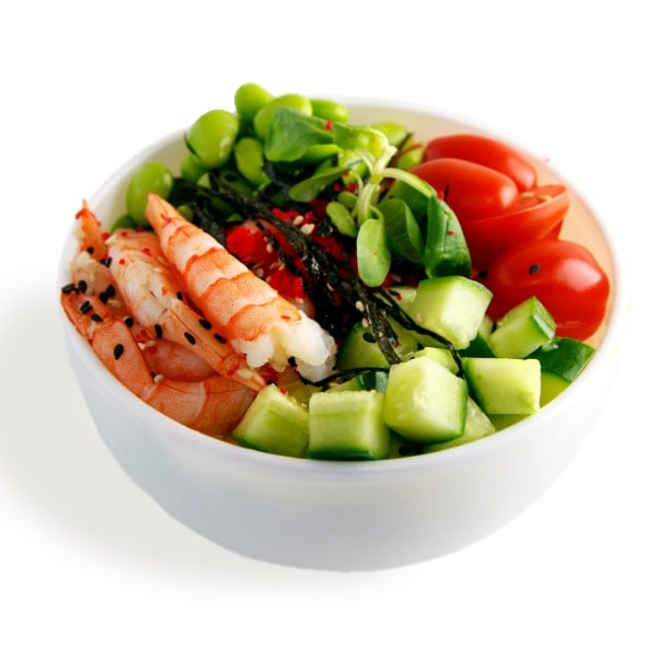 Поке с креветками