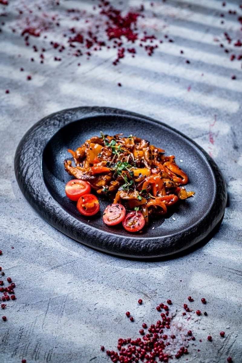 *Свинина в кисло-сладком соусе