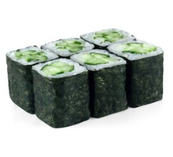 Мини-ролл с огурцом