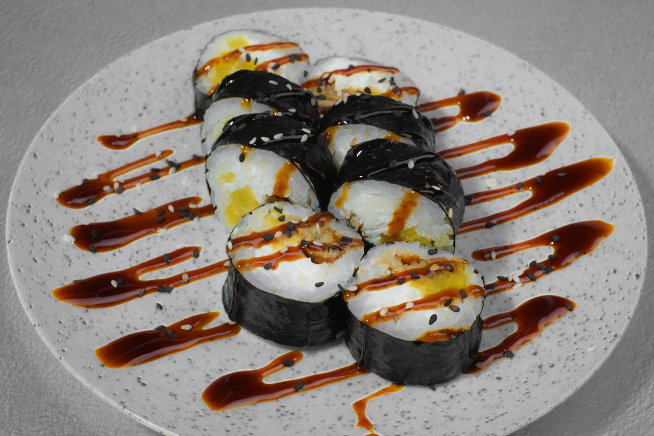 Унаги с Такуаном