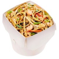 Удон с Морепродуктами с соусом терияки 350г