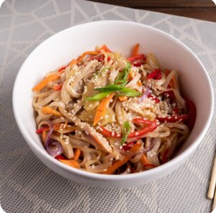 Wok с овощами Лапша удон