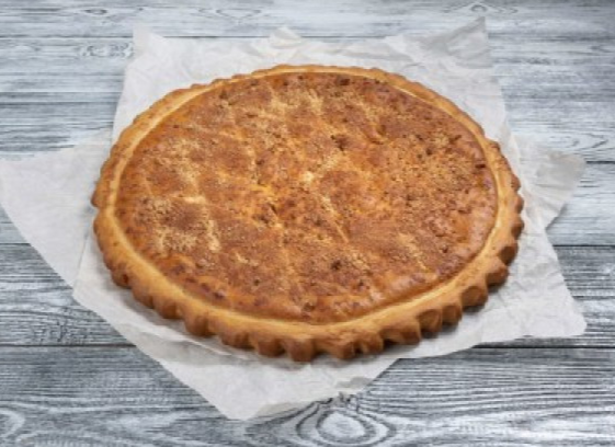 Пирог лимон и манго