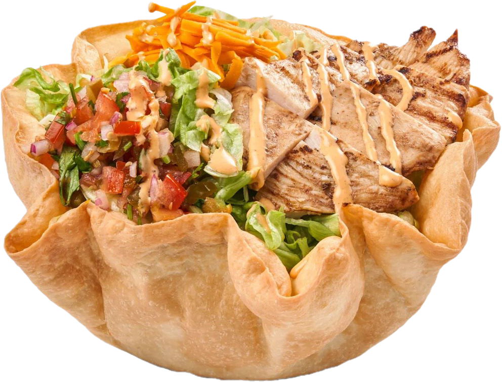 Тако салат Чикен BBQ