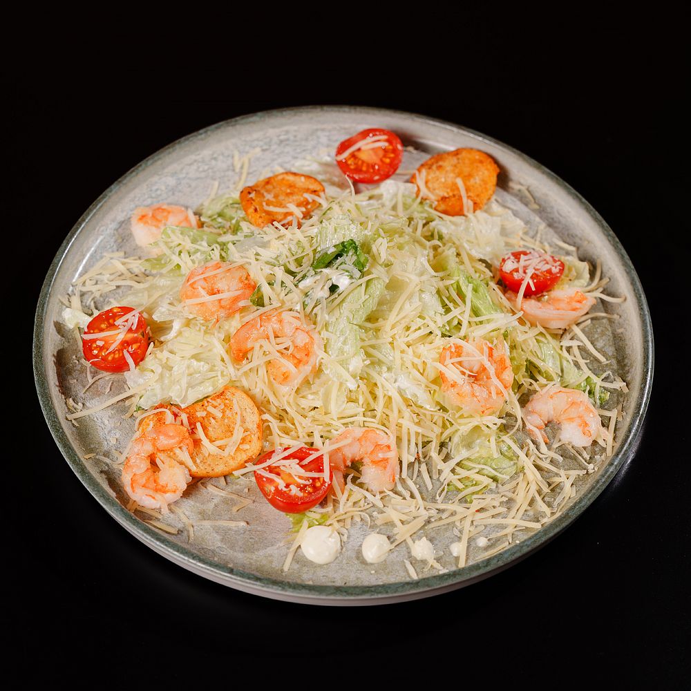 Цезарь с креветками