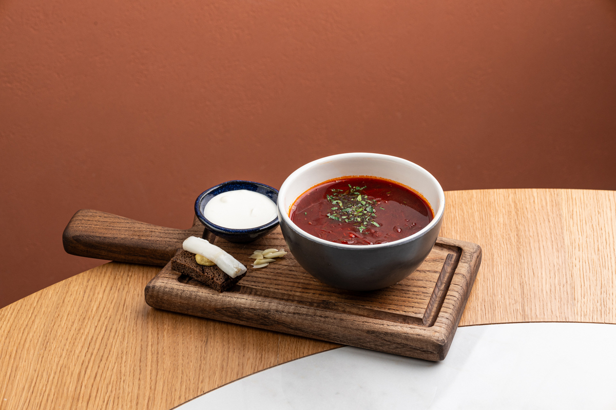 Борщ с говядиной