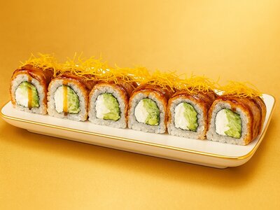 Ролл Филадельфия с угрем