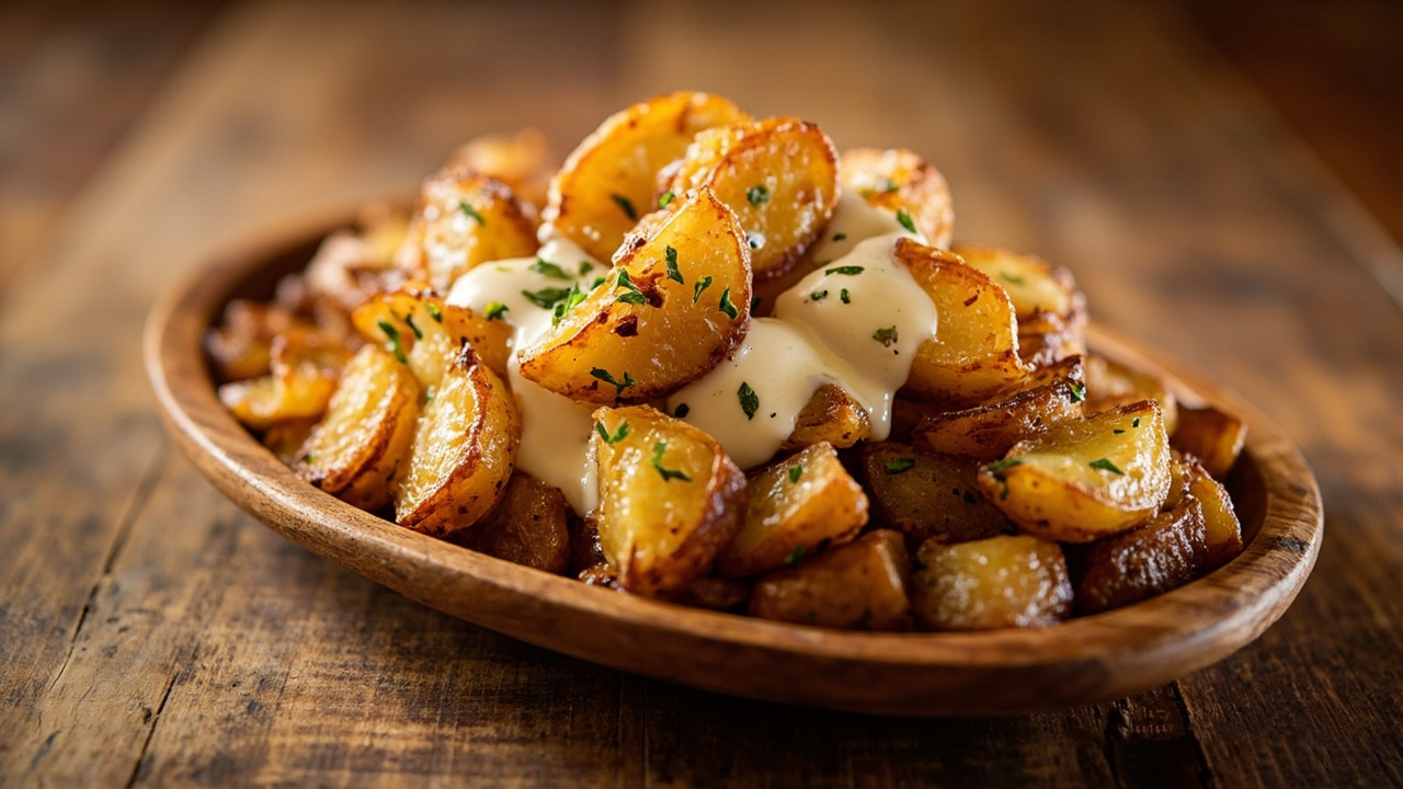 Картофель по-деревенски