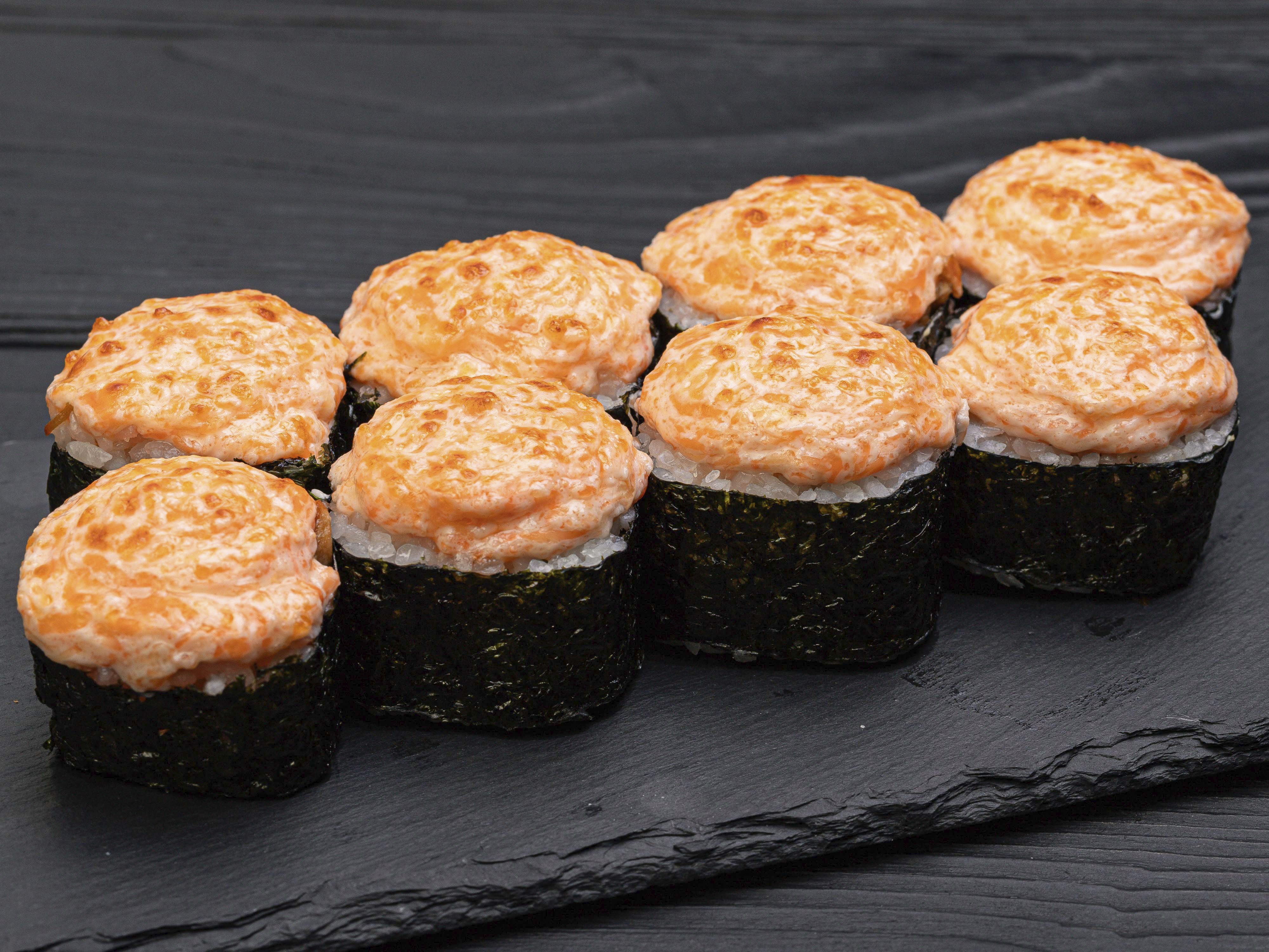 Запеченный курица и грибы