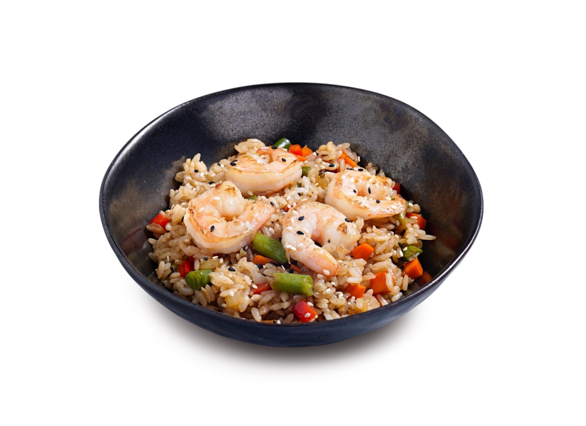 Рис с креветкой