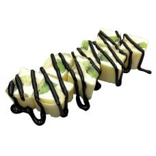 Сладкие роллы с бананом и киви