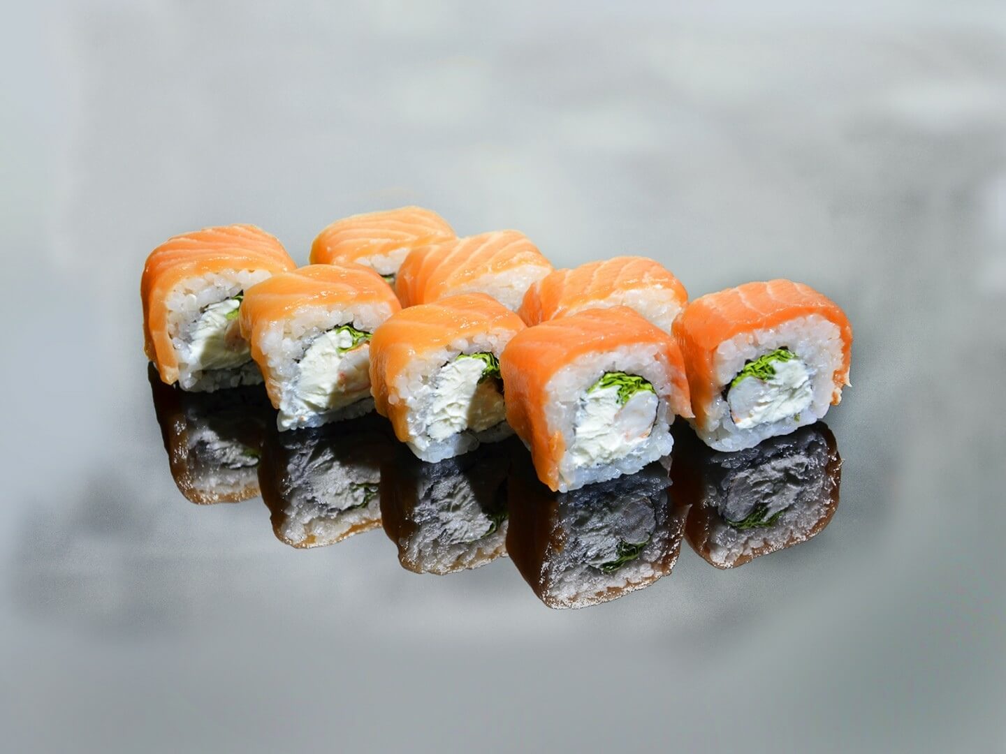 Филадельфия с тигровой креветкой