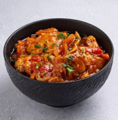 Куриное филе в кисло-сладком соусе