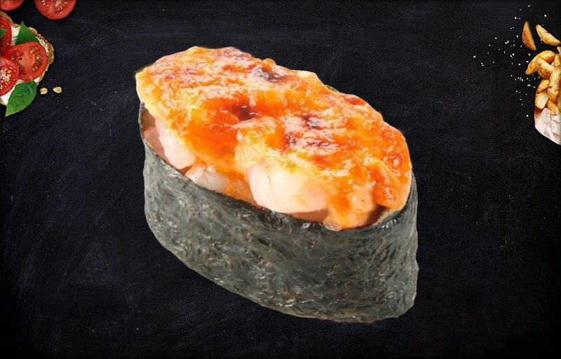 Гункан с креветками