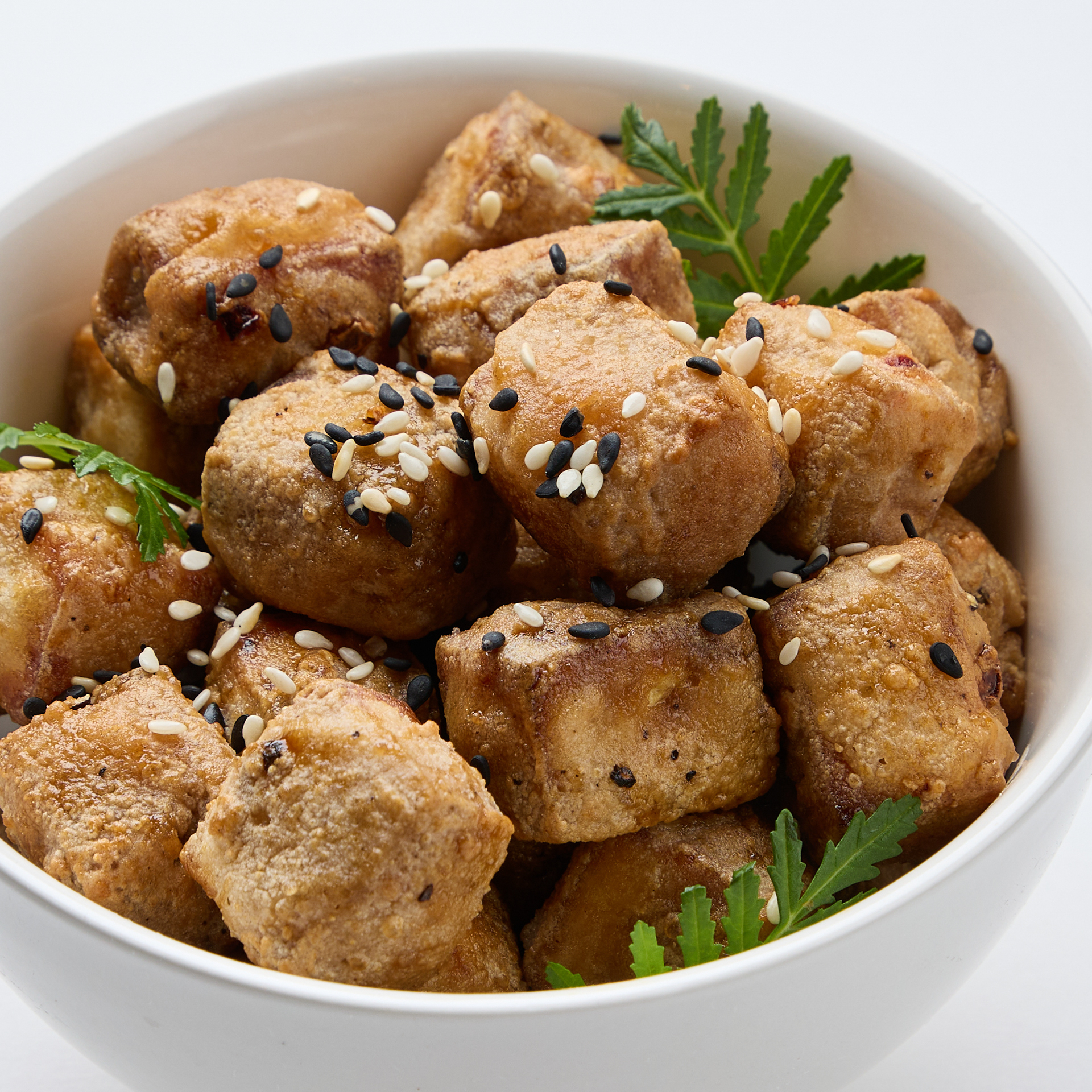 Жаренный тофу