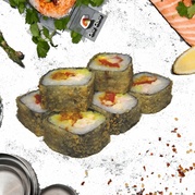 Жаренный с цыпленком и огурцом