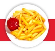 Картофель фри с соусом Heinz