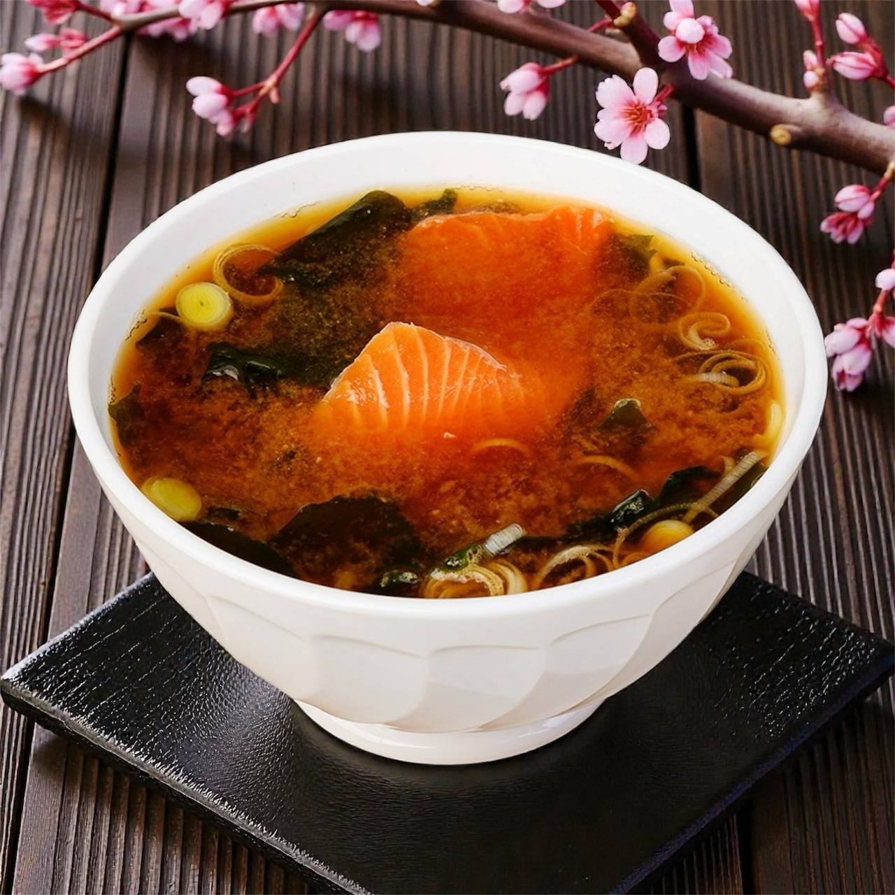 Мисо с лососем