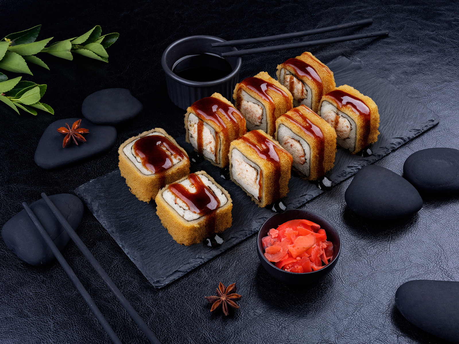 Жареный ролл КаниТепо