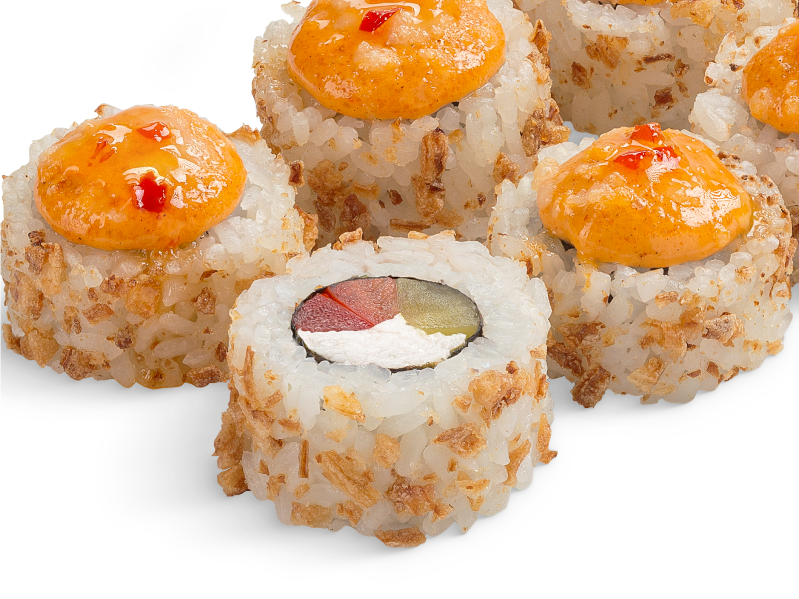 Ролл Цыпа с белым соусом