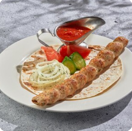 Люля-кебаб из цыпленка