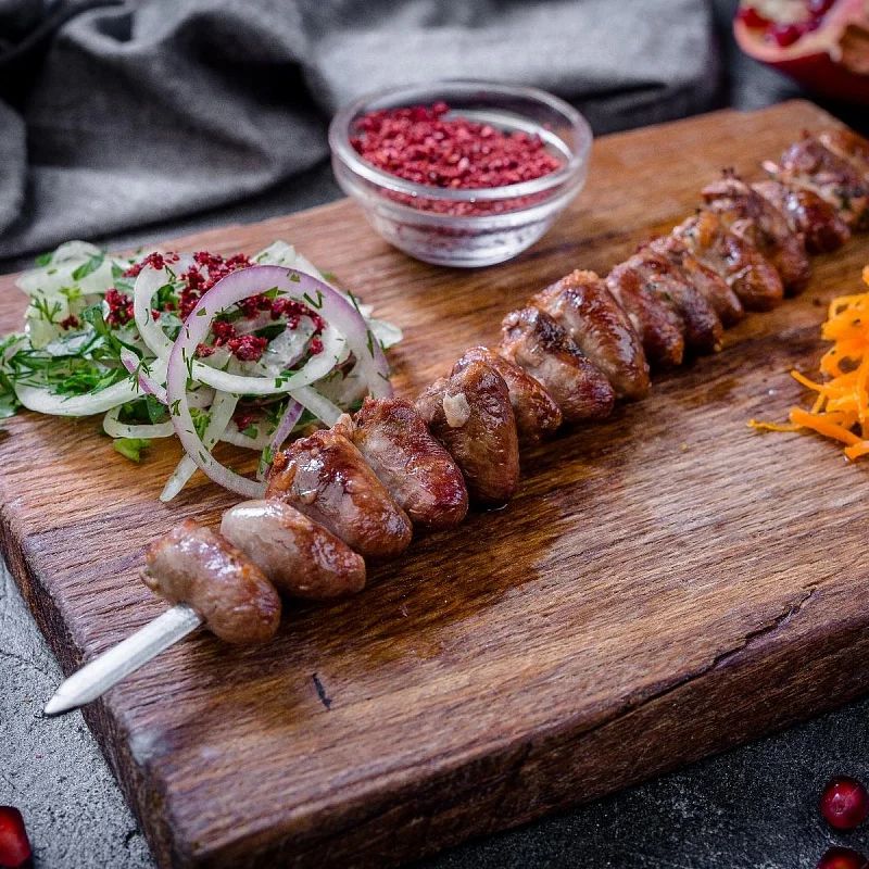 Куриные сердечки(мангал)