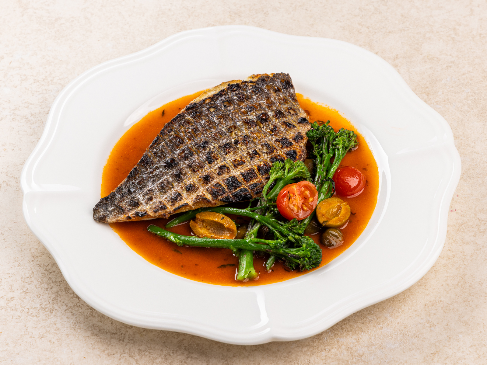 Дорадо по-средиземноморски