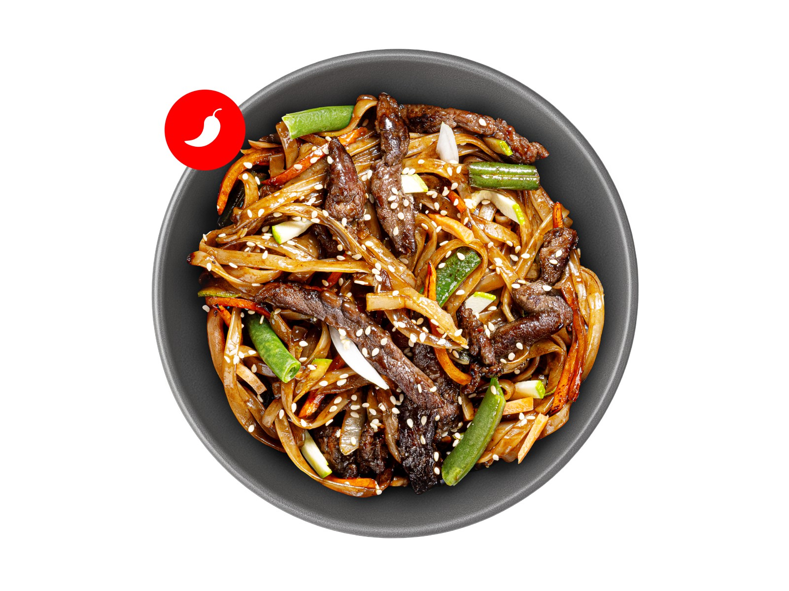 Вок Говядина в сычуаньском соусе