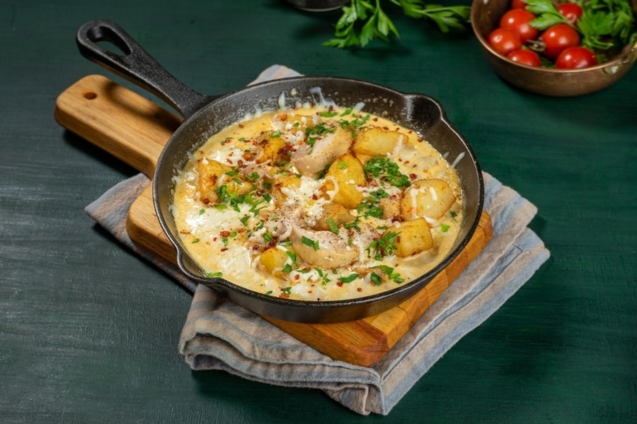 Сковородка "Курочка по-грузински"