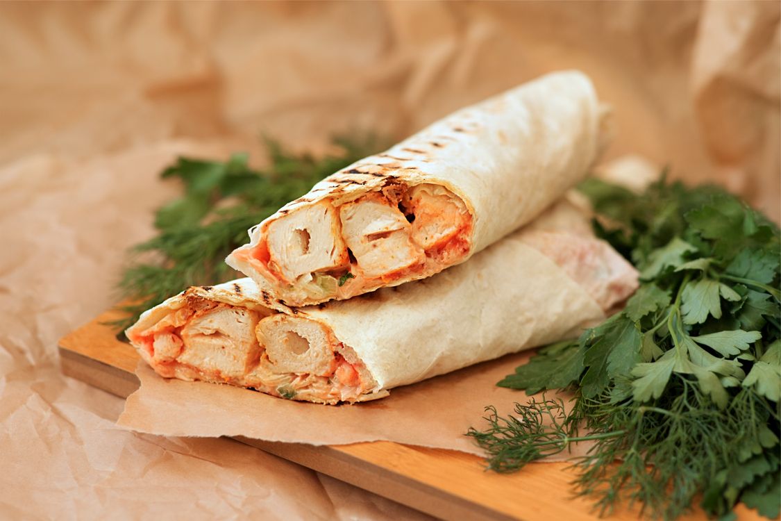 Шаурма куриная с шашлыком XXL