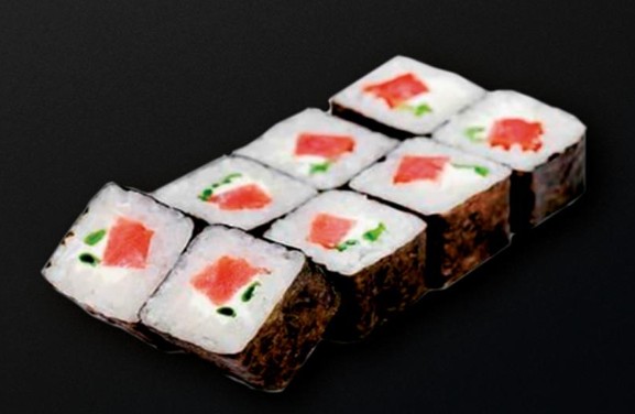 Сяке с луком