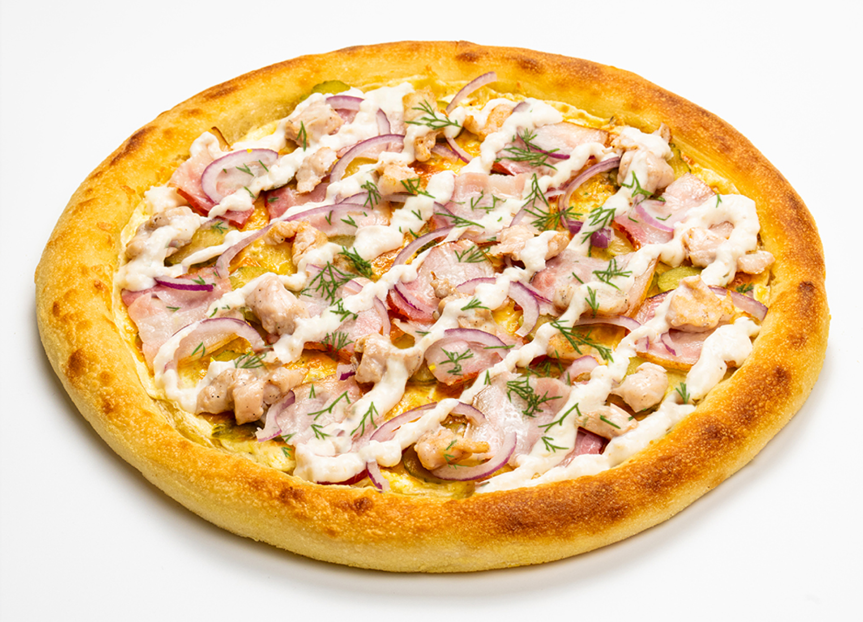 Пицца с хреном классическая