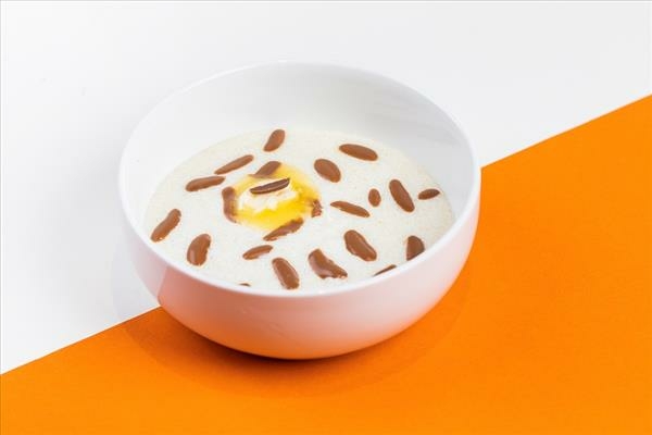 Каша манная с шоколадом
