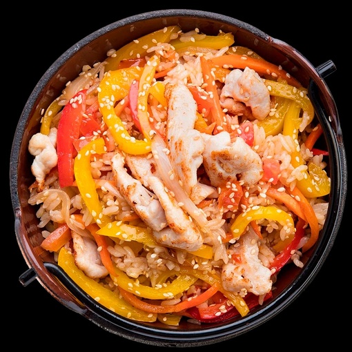 Рис с морепродуктами